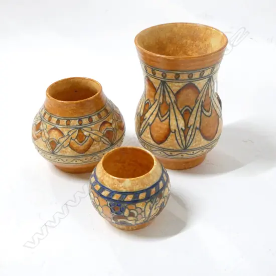 3 CHARLOTTE READ VASES H170MM TALLEST
