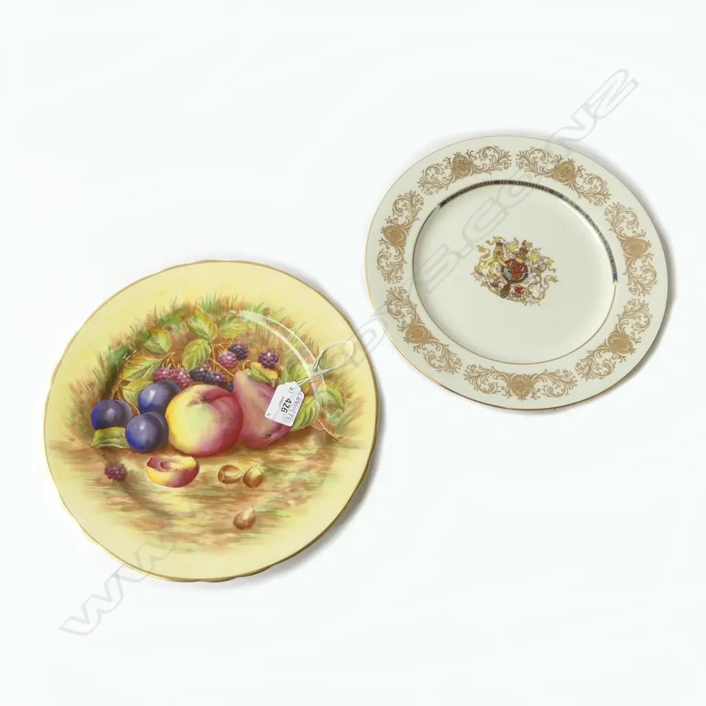 2 AYNSLEY RACK PLATES Image 1++
