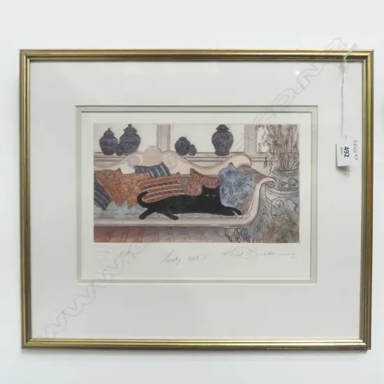 KAREL BURROWS, CITY CAT II, A/P, 200x270mm