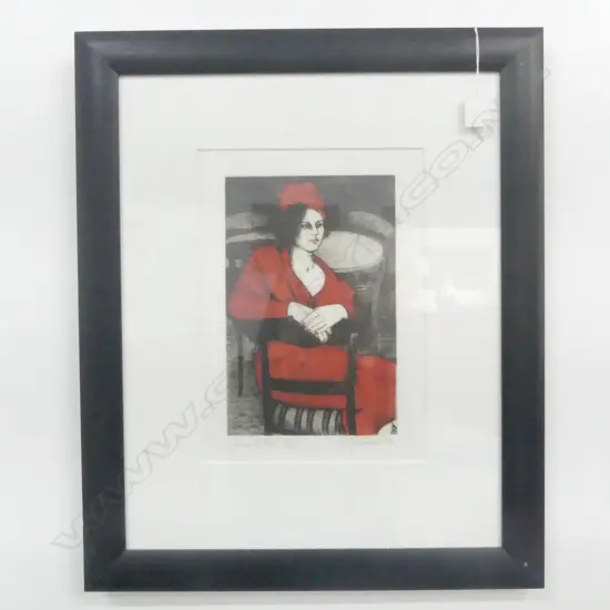 GLENDA RANDERSON, WOMEN IN RED, PRINT Ed. 28/35, 305x220mm