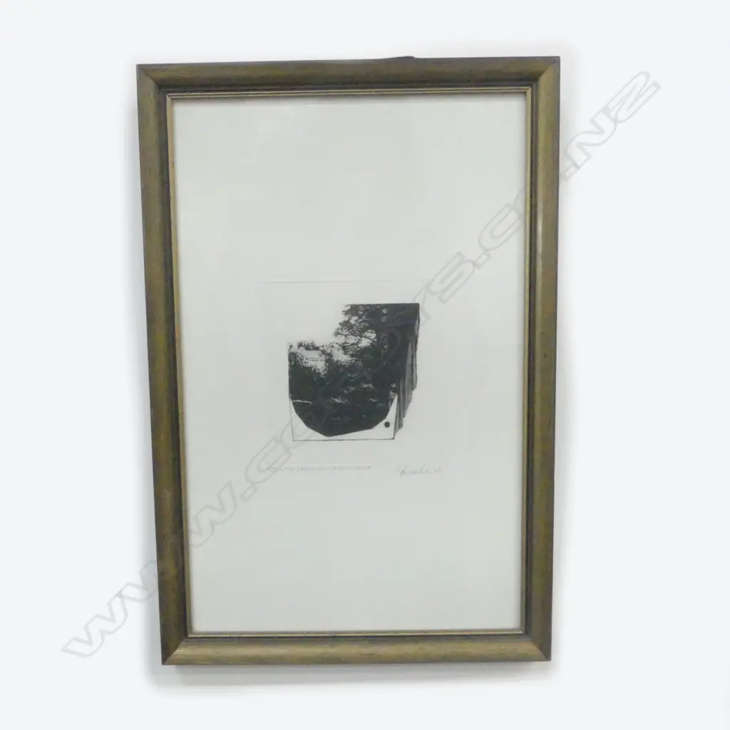 KATE COOLAHAN, LITTLE GARDEN ON THE MIND - VENICE, PRINT, SIGNED & DATED '73 Image 1++
