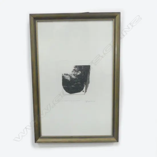 KATE COOLAHAN, LITTLE GARDEN ON THE MIND - VENICE, PRINT, SIGNED & DATED '73