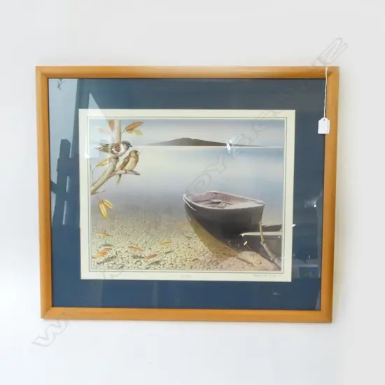 LTD ED. RANGITOTO PRINT 72/600 490x400mm