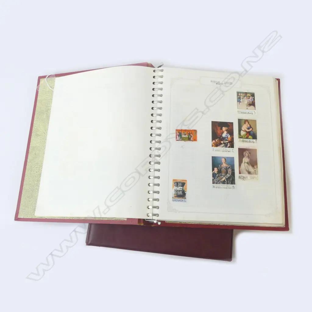 3 NZ/WORLD STAMP ALBUMS olympic games, special issues, etc Image 1++