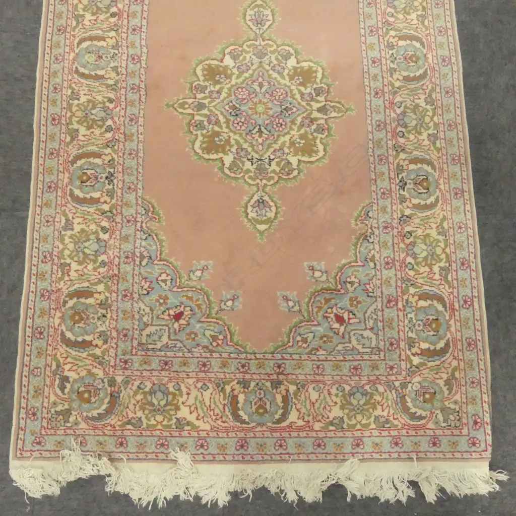 HAND KNOTTED WOOL PILE RUNNER 2980x1000mm Image 1++