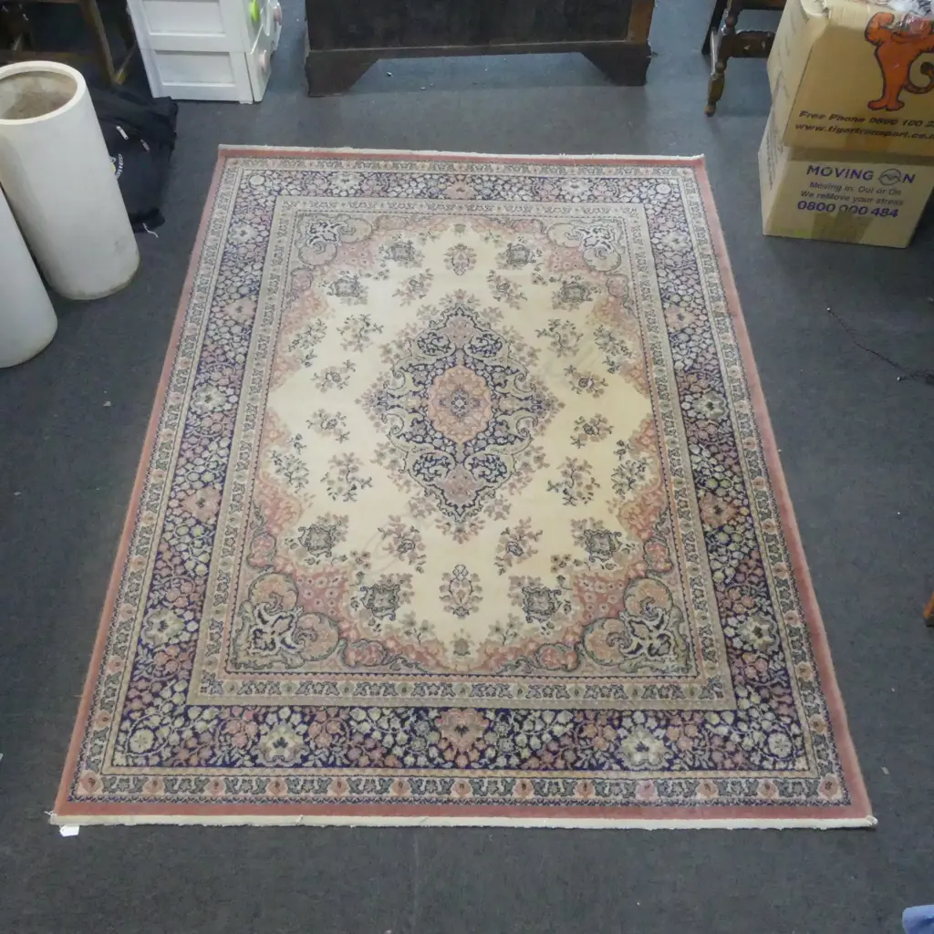 MACHINED WOOL PILE RUG 2300x1700mm Image 1++