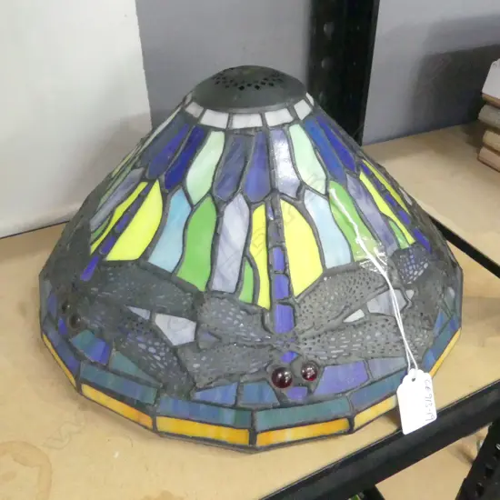MODERN COLOURED LEADLITE DRAGONFLY LAMP SHADE Dia.305mm