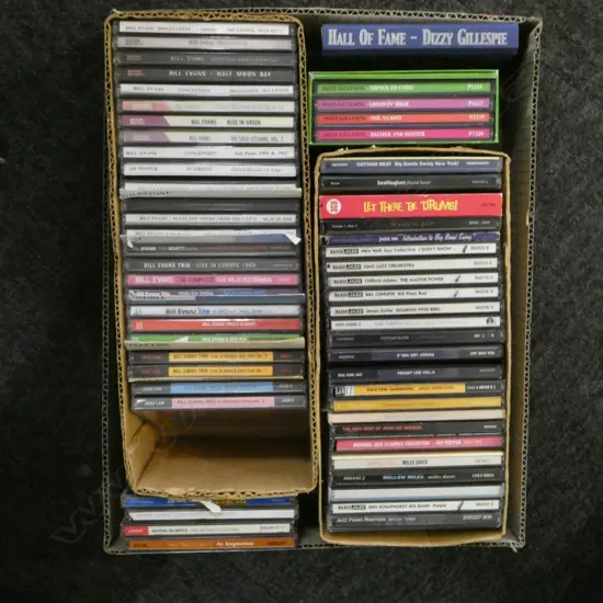 LARGE LOT ASST JAZZ CDS BILL EVANS ETC