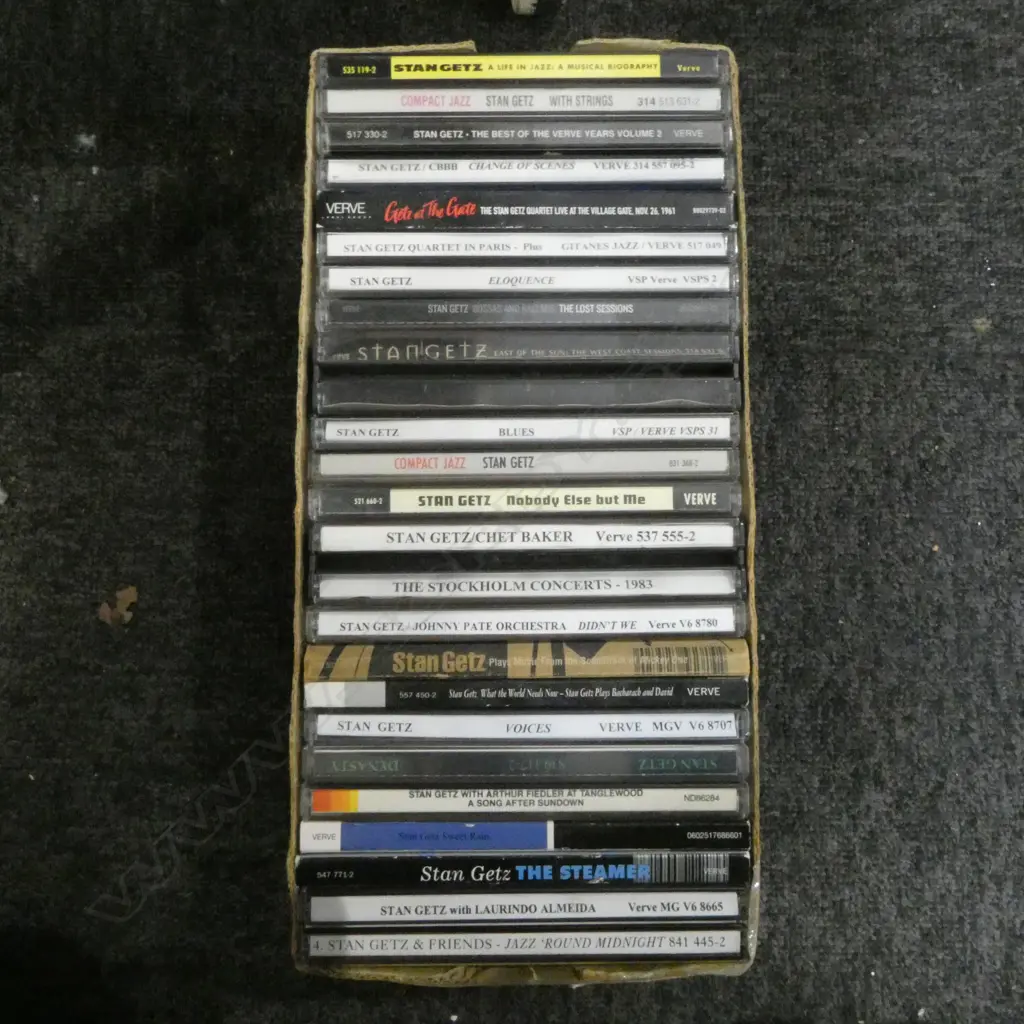 APPROX 25 STAN GETZ CDS Image 1++