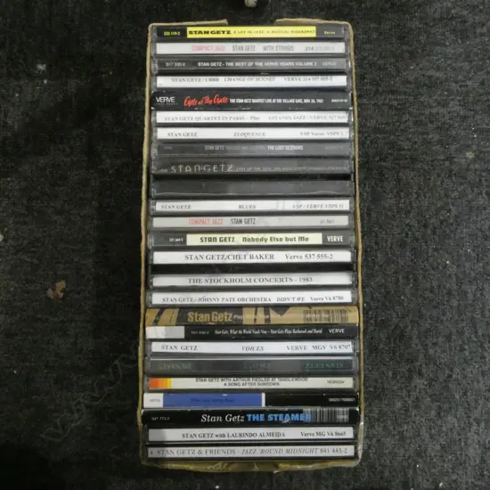 APPROX 25 STAN GETZ CDS