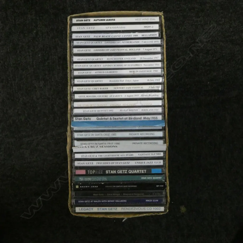 APPROX 25 STAN GETZ CDS Image 1++