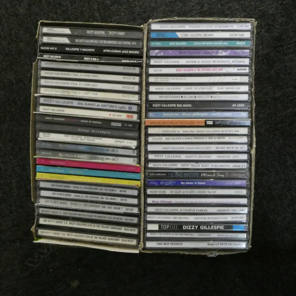 APPROX 50 DIZZY GILLESPIE CDS Image 1++