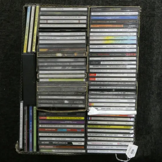 LARGE LOT ASST JAZZ CDS NAT KING COLE ETC