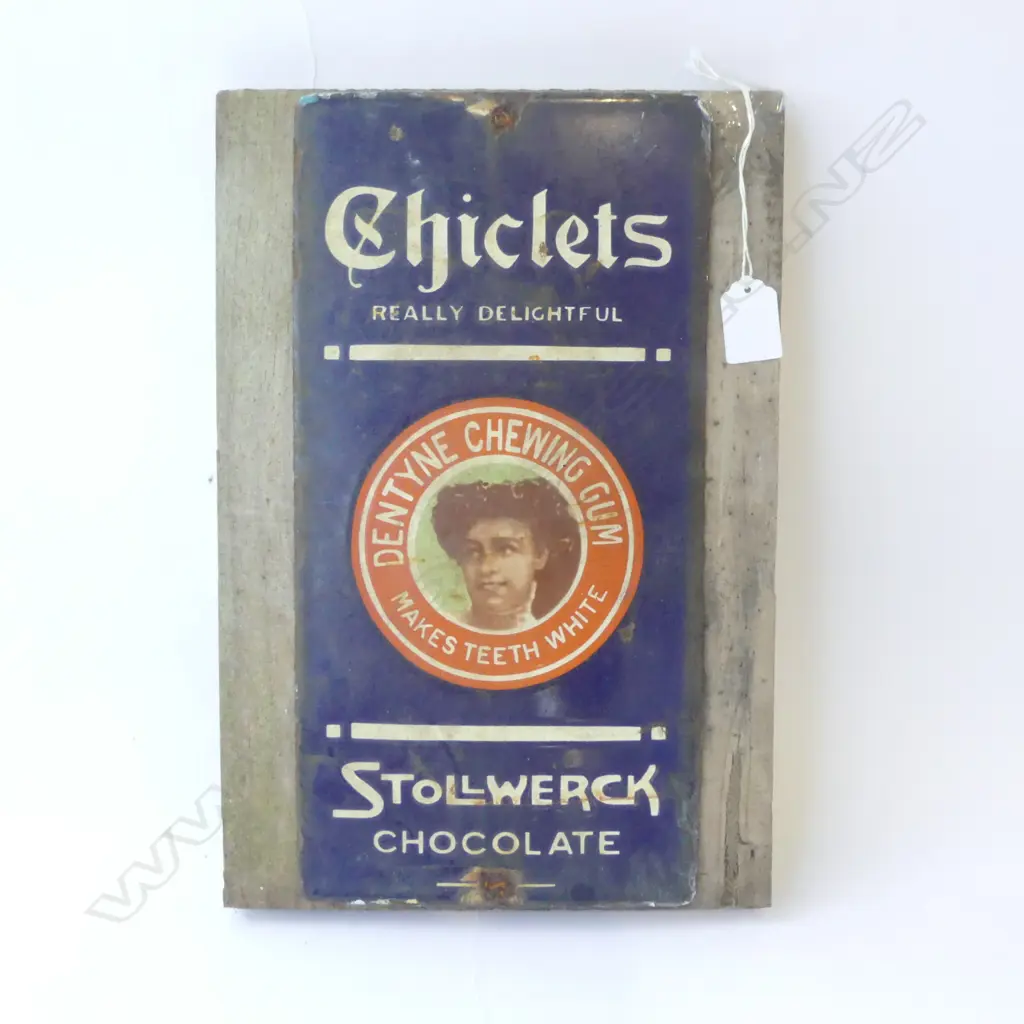 ENAMEL SIGN MOUNTED ON BOARD 360x250mm Image 1++