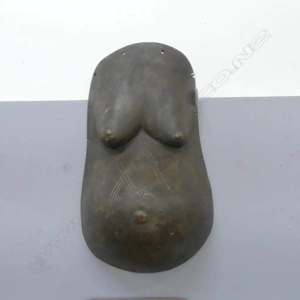 WOOD CARVED MOKONDE PREGNANCY/FERTILITY DANCE TORSO H.510mm Image 1++