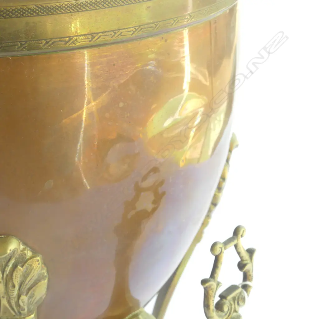 COPPER & BRASS SAMOVAR H.450mm finial damaged Image 1++
