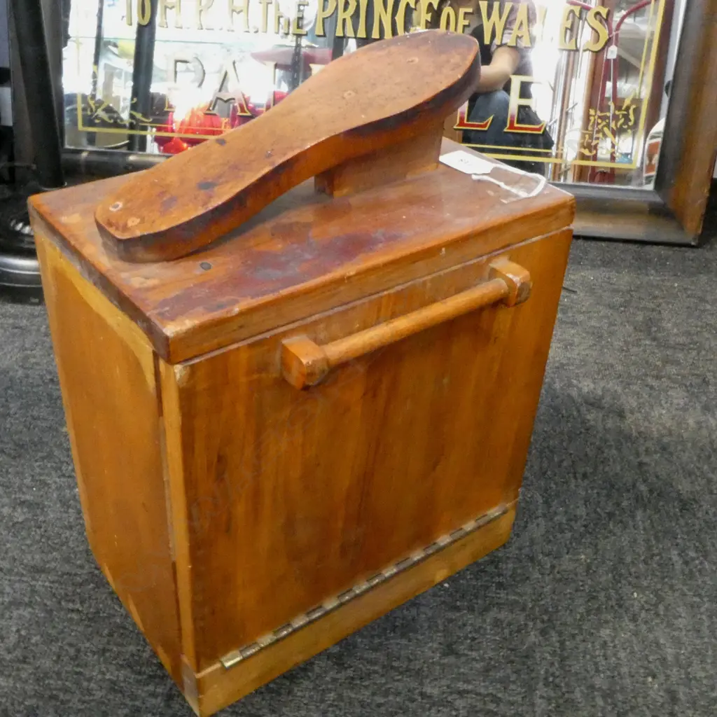 WOOD SHOE SHINERS BOX 280x180x400mm Image 1++