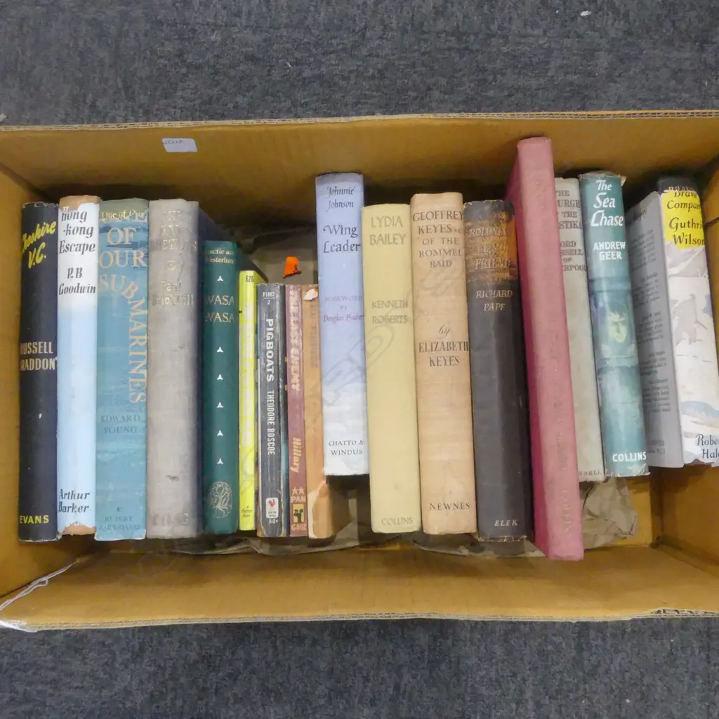 BOX OF ASST. BOOKS Image 1++
