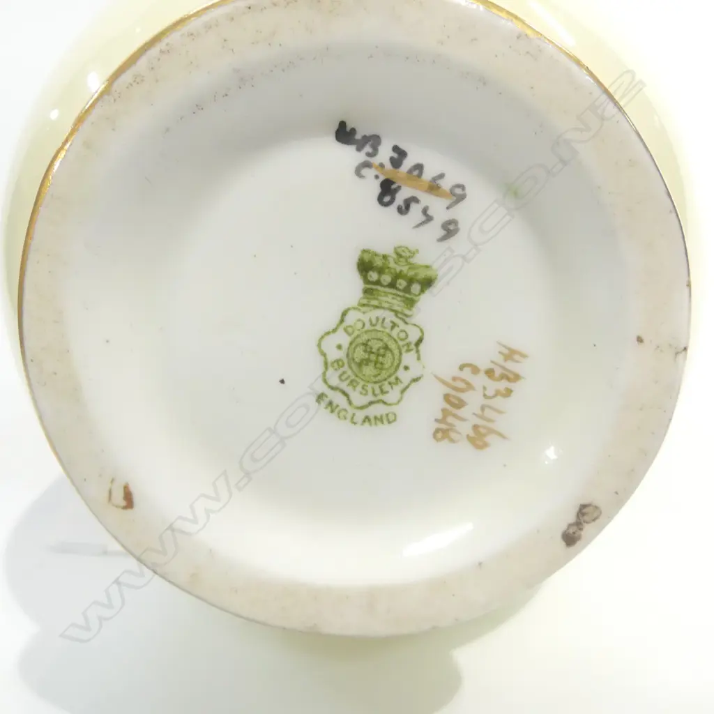 R/D HAND PAINTED PORC VASE H230MM Image 1++