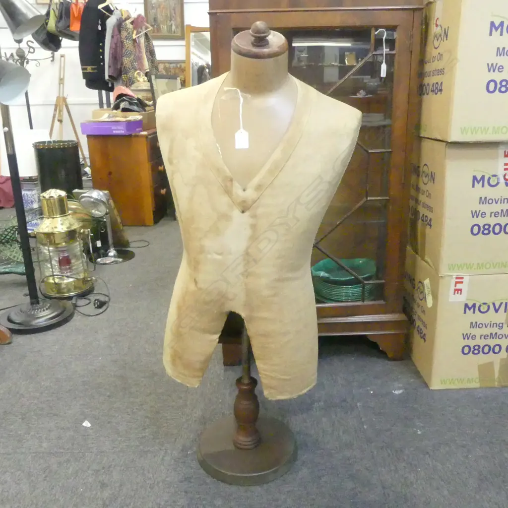 VINTAGE TABLE TOP MANNEQUIN H.980mm Image 1++