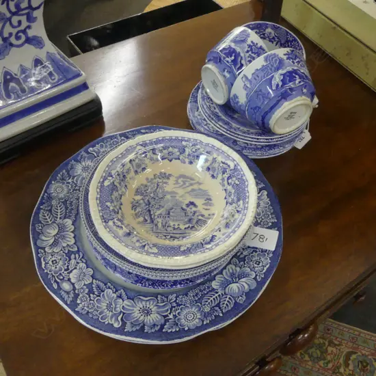 3 SPODE B/W C/S/P + OTHER B/W (CHIPS TO SOME)