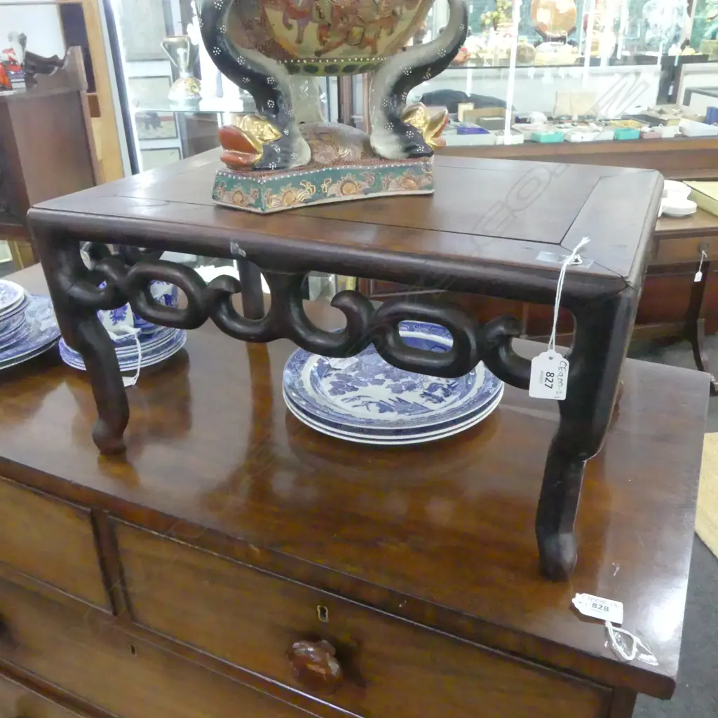 SMALL ORIENTAL TABLE 540x350x250mm (TOP MARKED) Image 1++