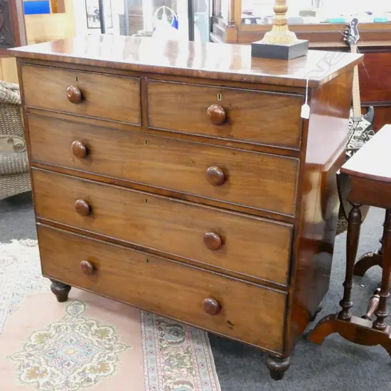 5 DRAWER CHEST OF DRAWERS 1070x490x1010mm