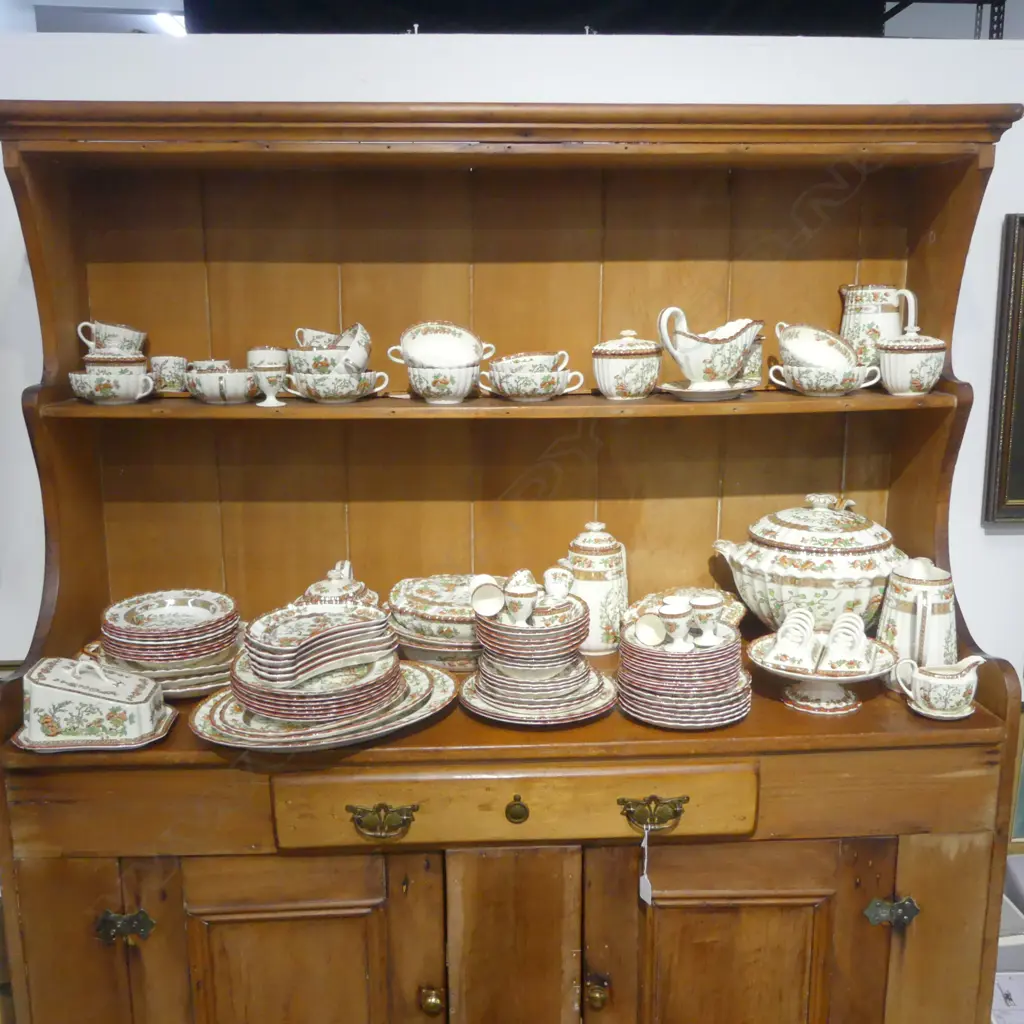 COPELAND SPODE INDIA TREE LARGE DINNER TEA & COFFEE SERVICES some faults Image 1++