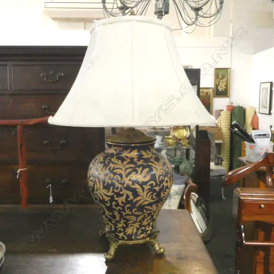 CERAMIC TABLE LAMP H600 MM