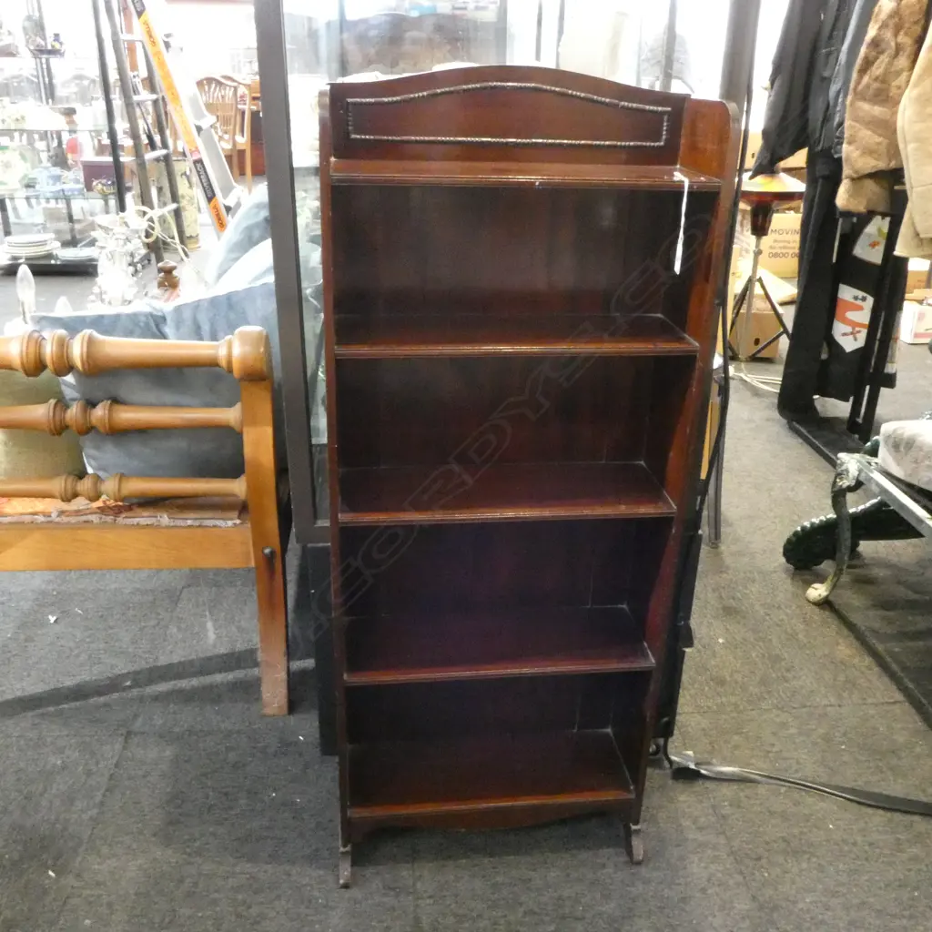 MODERN MAHOGANY SHELF 460x170x1120mm Image 1++