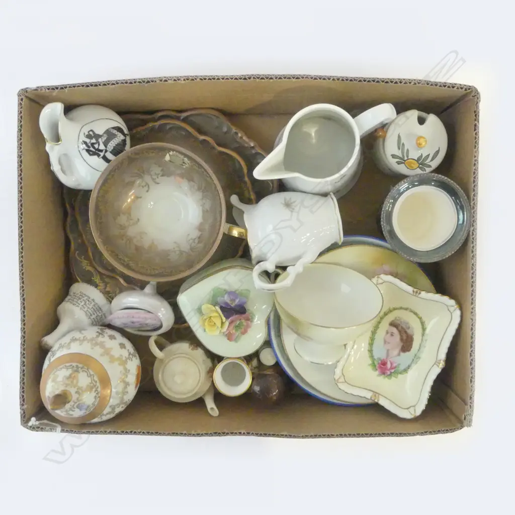 SMALL TRAY OF MINITURE CHINA PCS Image 1++