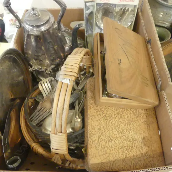 BOX EP CUTLERY SPIRIT KETTLE  ETC