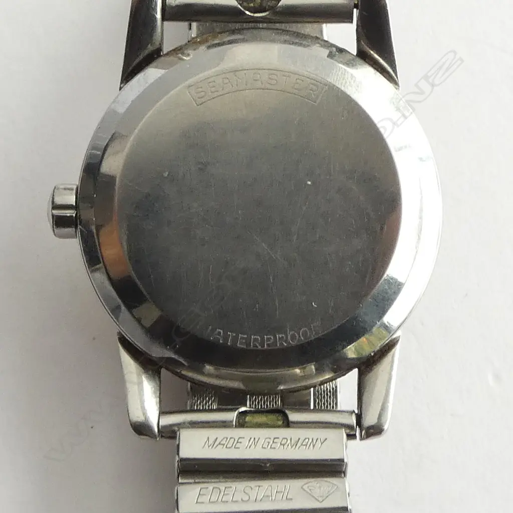 VINTAGE OMEGA SEAMASTER AUTO GENT'S STAINLESS WRISTWATCH + spare dial + case + booklet  Image 1++