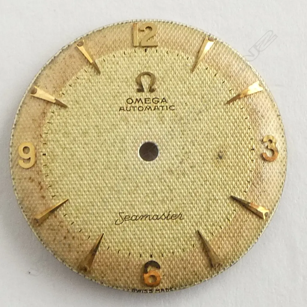 VINTAGE OMEGA SEAMASTER AUTO GENT'S STAINLESS WRISTWATCH + spare dial + case + booklet  Image 1++
