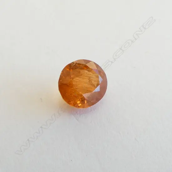 SPESSARITE GARNET OVAL. 2.02ct, CERT