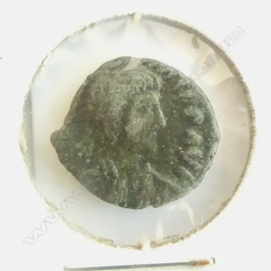 BYZANTINE JUSTINIAN I ROME AE DECANUMMIUM