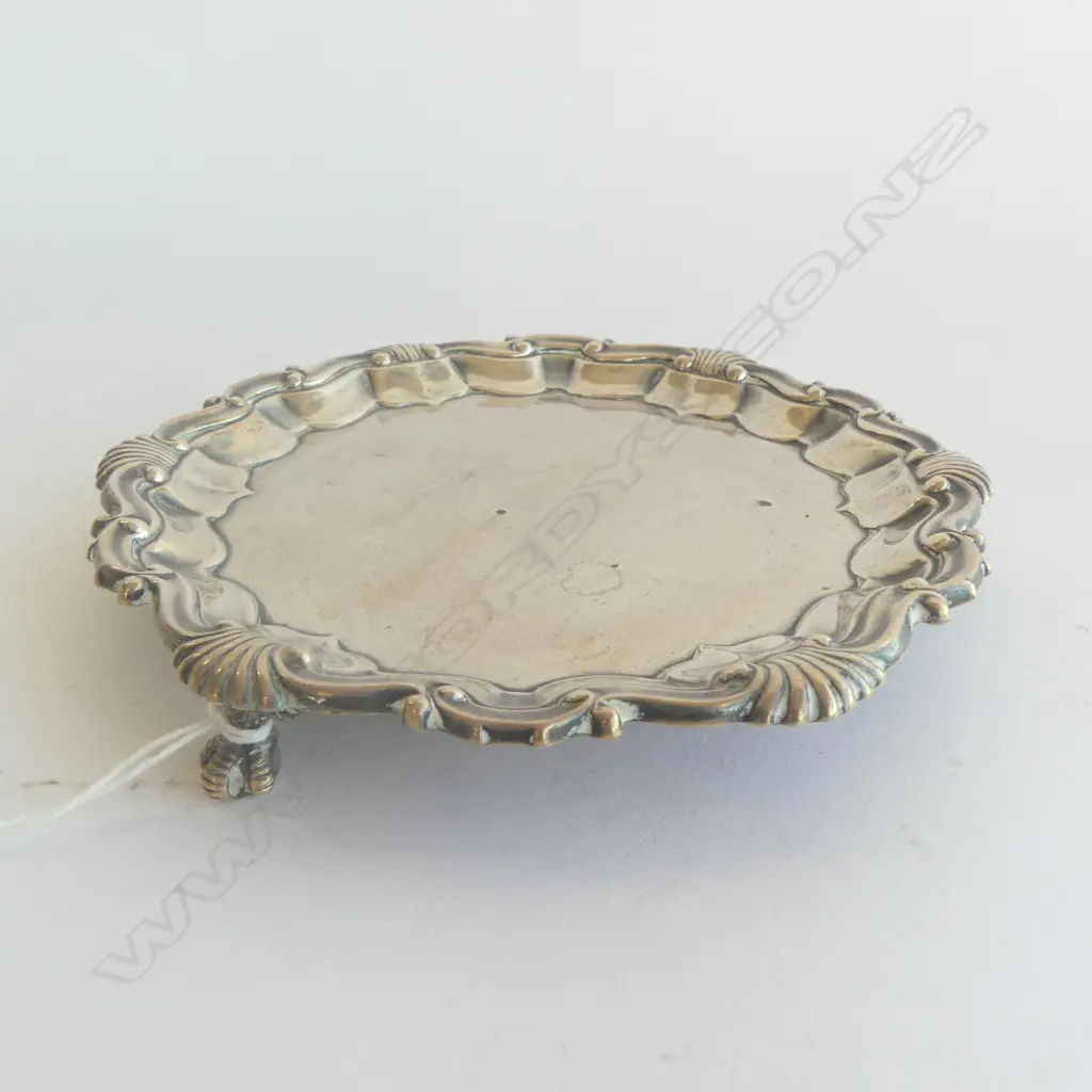 S/SILVER SMALL SALVER 175GMS Image 1++