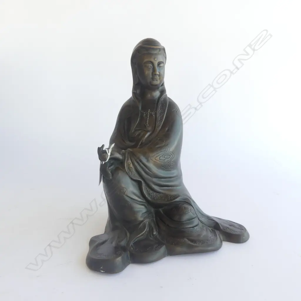 CHINESE CAST BRONZE DIETY H.280mm Image 1++