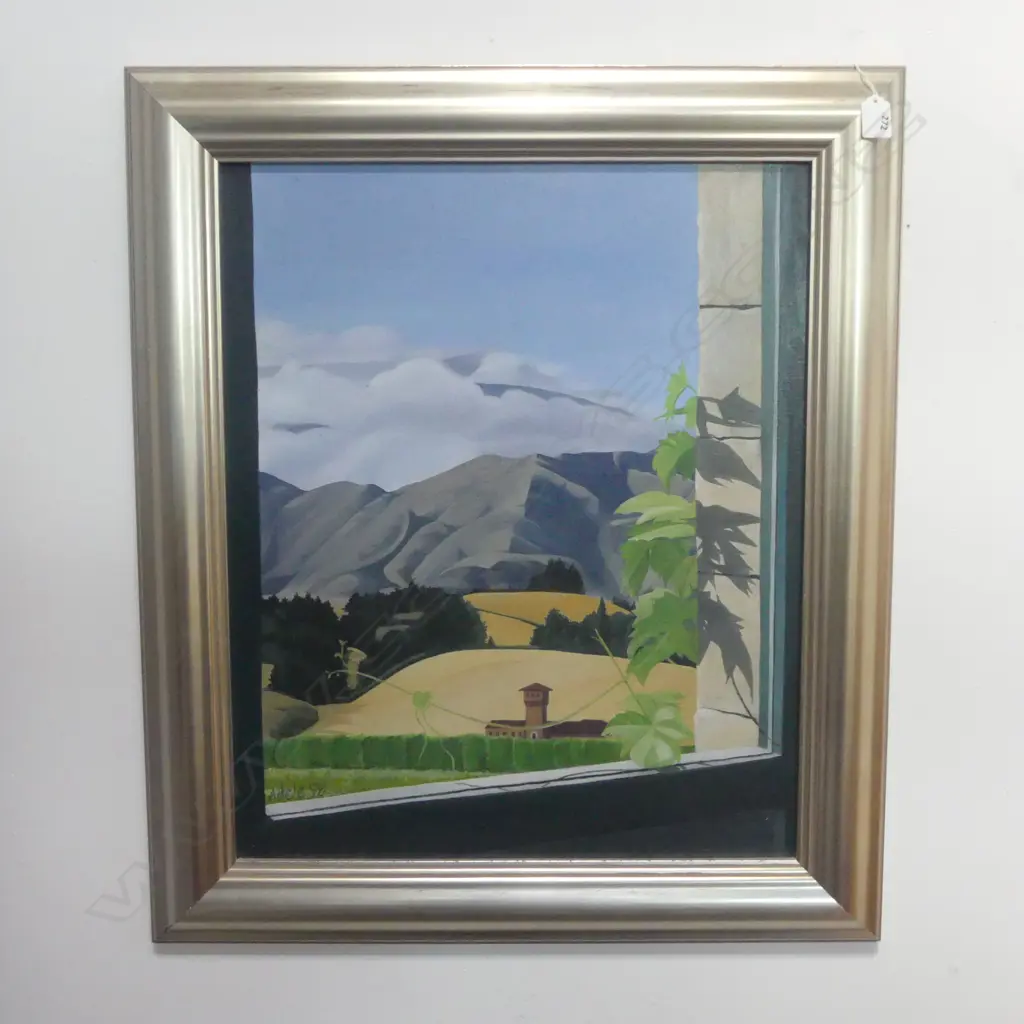 ADELE SOUSTER, MORNING MIST, OIL ON CANVAS, SIGNED & DATED '98, 600x490mm Image 1++