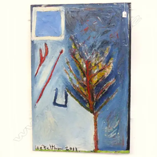 LEE FELTHAM,"THE SWING MOOD", ACRYLIC ON CANVAS, SIGNED 2011,920 x 610mm , provenance below