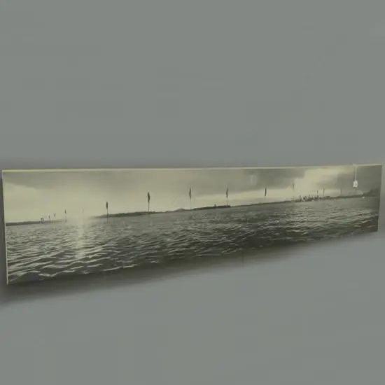  PANORAMIC CANVAS PRINT OF AUCKLAND L1980x395mm