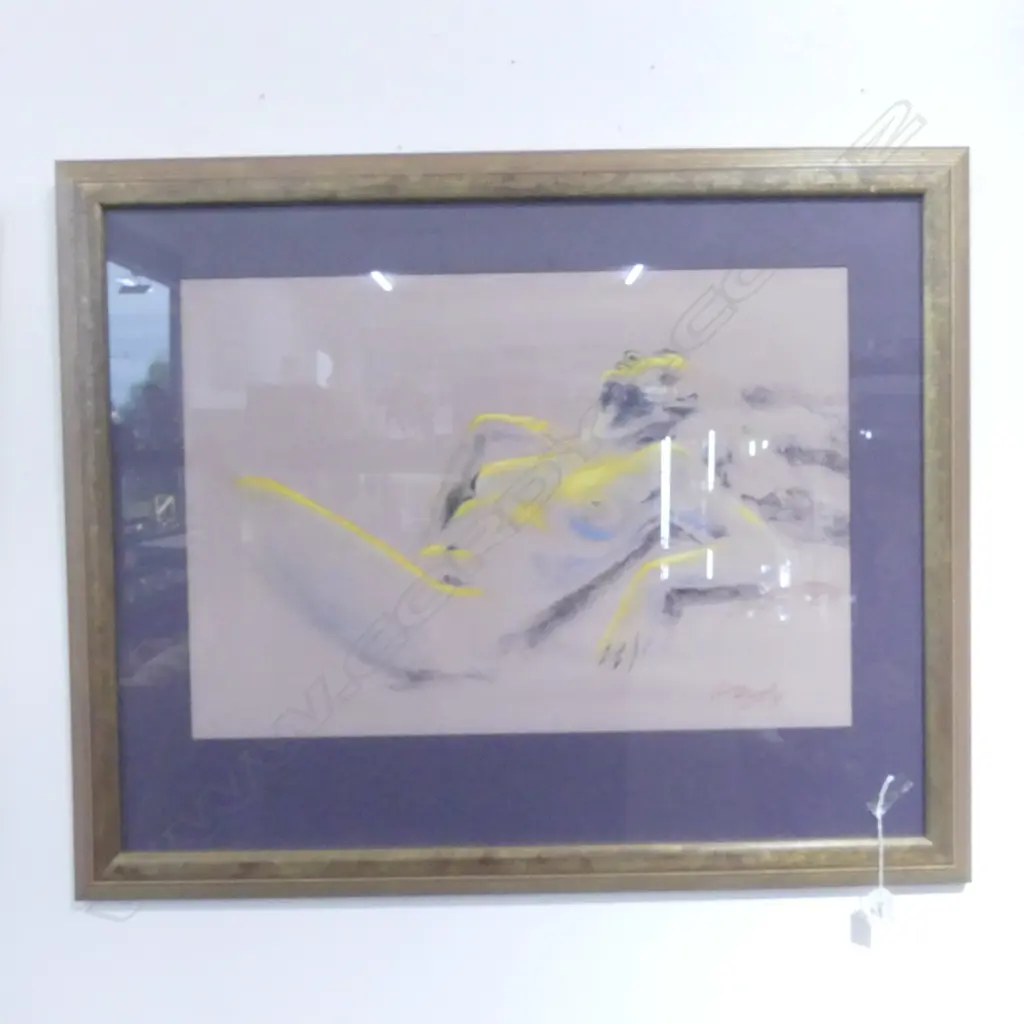 CECILIA RUSSELL, UNTITLED, GRAPHITE, SIGNED & DATED 2000, 610x440mm Image 1++