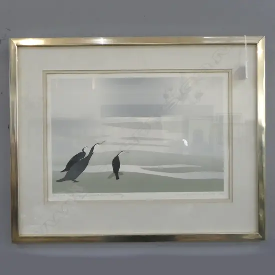 MALCOLM WARR, WAIKANAE ESTURY, PRINT Ed. 36/150, 280x390mm