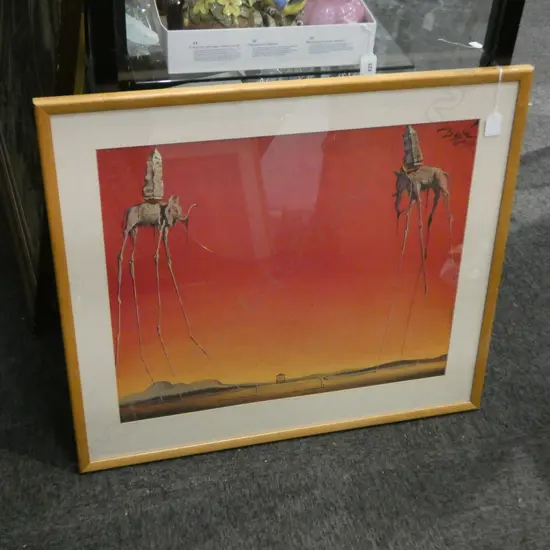 SALVADOR DALI REPRODUCTION PRINT470x560mm