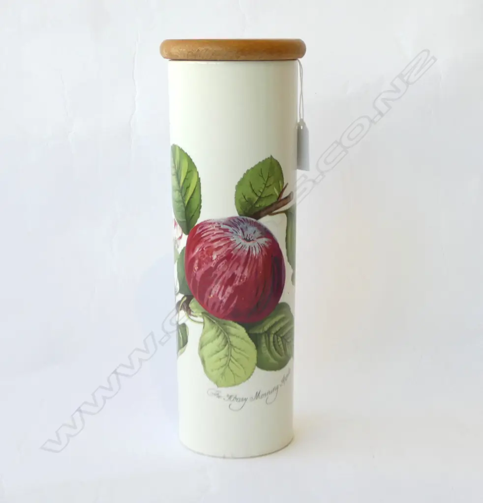 PORTMEIRION PAMONA TALL LIDDED JAR UK, H.295MM Image 1++