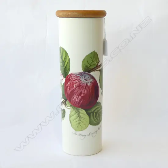 PORTMEIRION PAMONA TALL LIDDED JAR UK, H.295MM