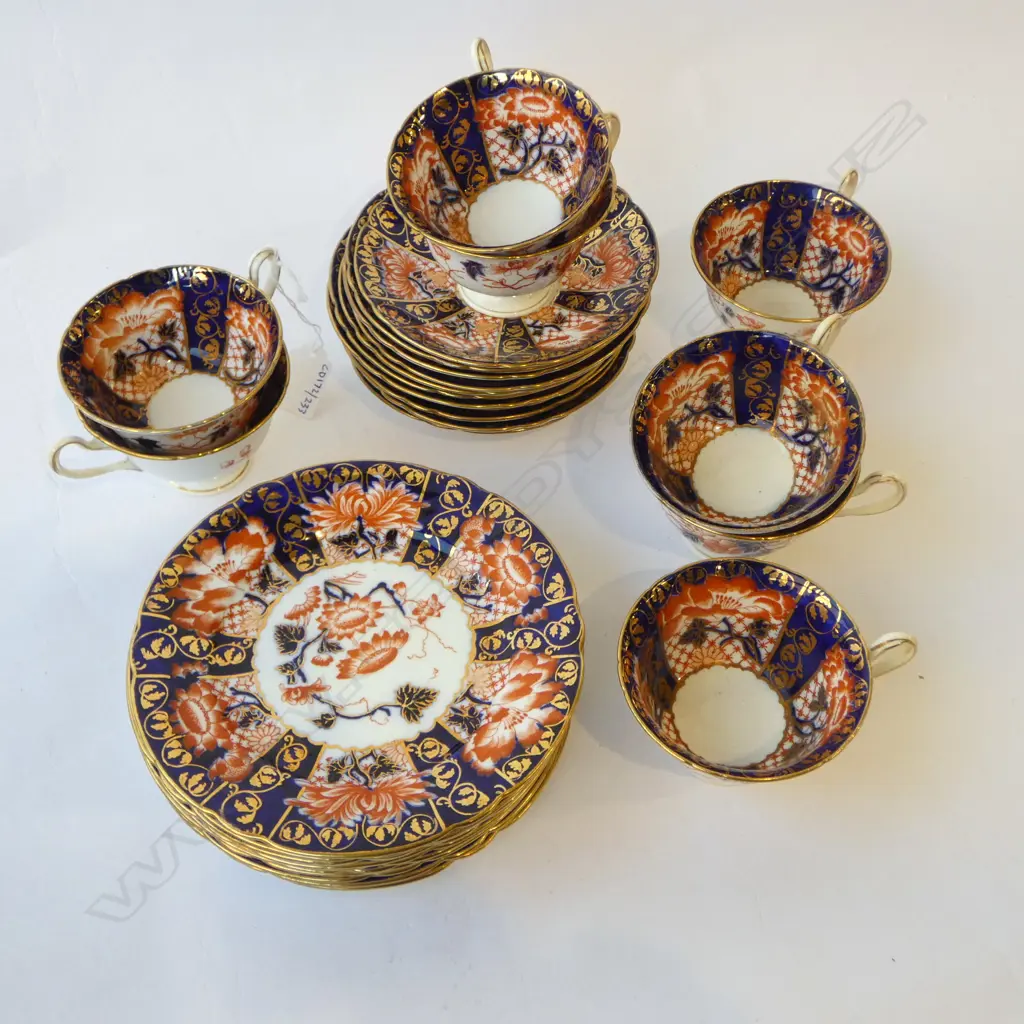 FOLEY CHINA TEASET IMARI PAT Image 1++