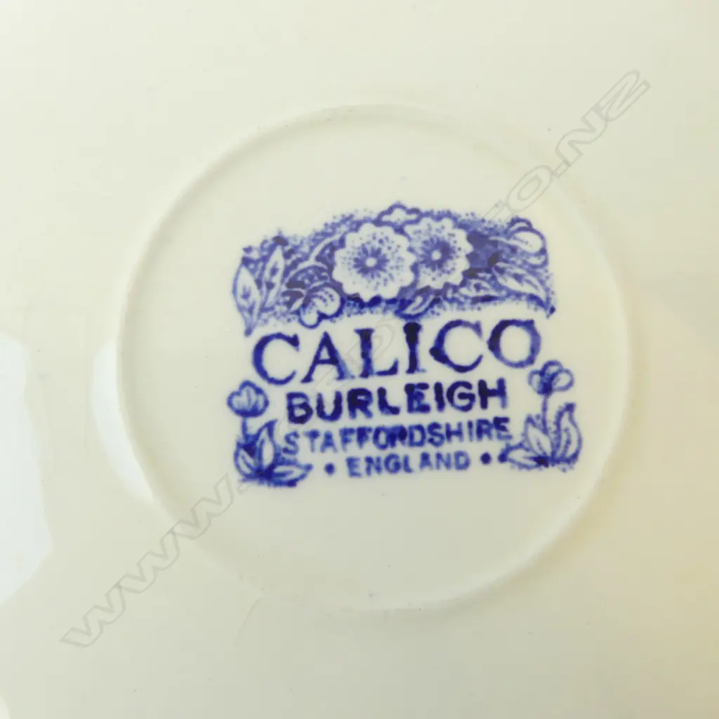 9 PCES. BURLEIGH CALICO CHINA Image 1++