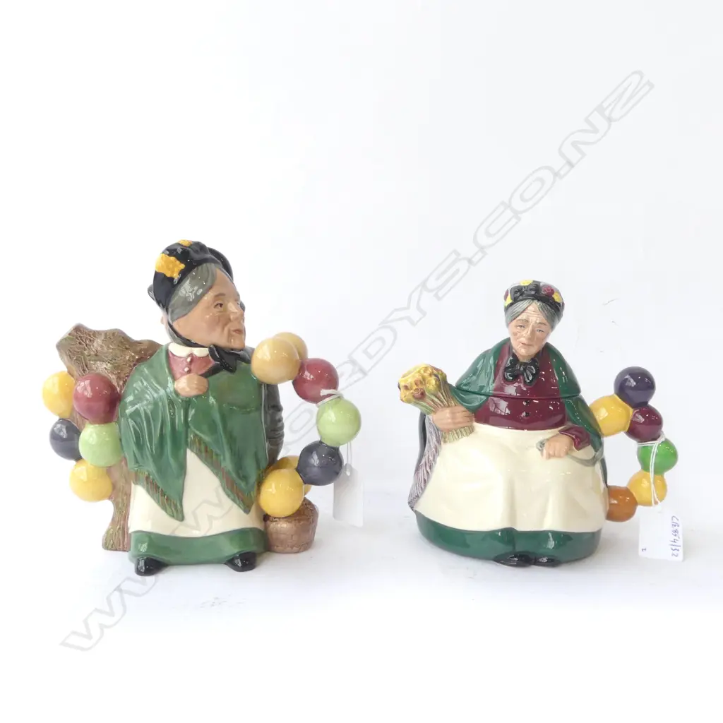 2 R/D BALLOON TEAPOTS H190MM Image 1++