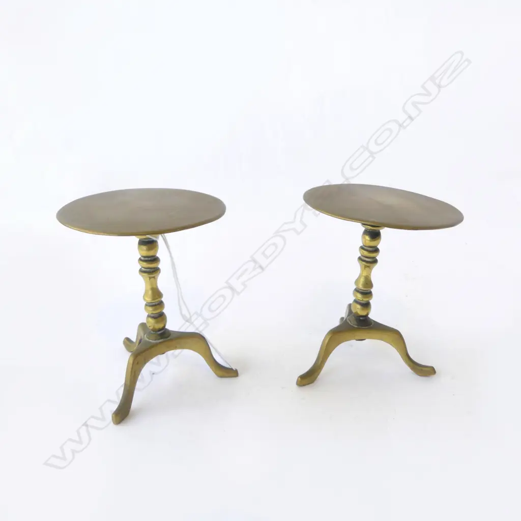 PR. MINIATURE BRASS WINE TABLE ORNAMENTS H.125mm Image 1++
